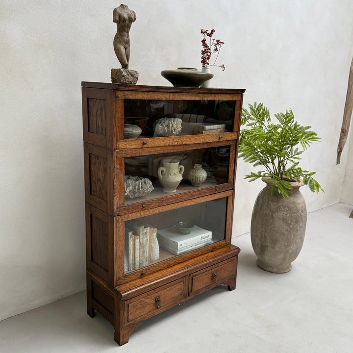 Antique Globe Wernicker Glazed shelving Louvre