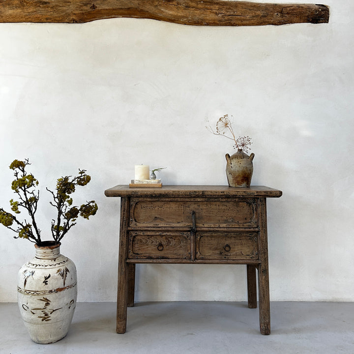Antique Elm Console Table | Aldeburgh