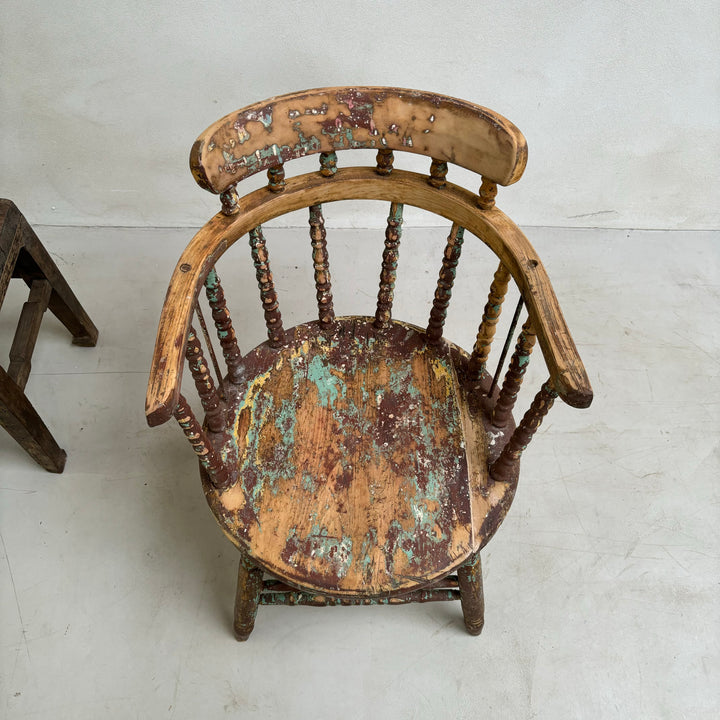 Antique Art Studio Bobbin Chair | Geraldine