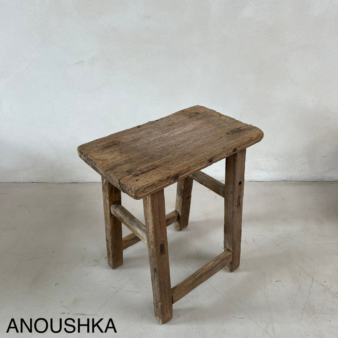 Antique Small Side Table | Large Stool (select from photo)