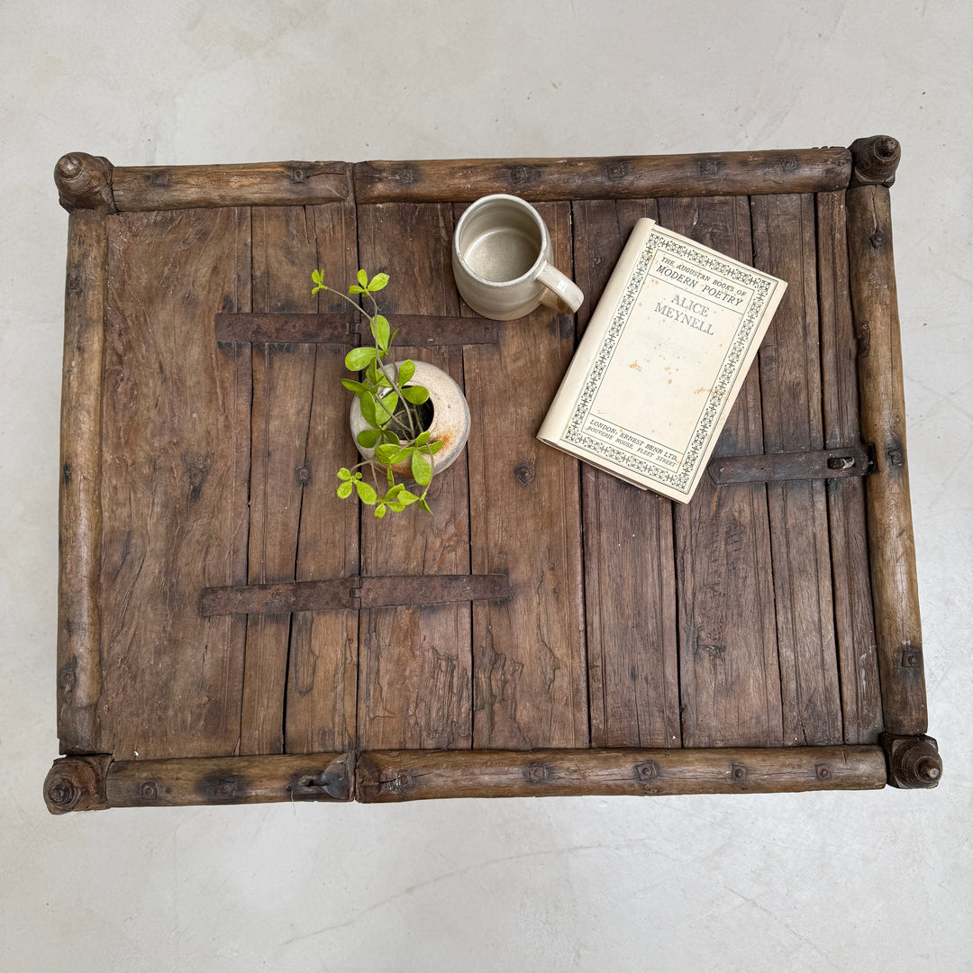 Ancient Wooden Merchants Chest | Wittering