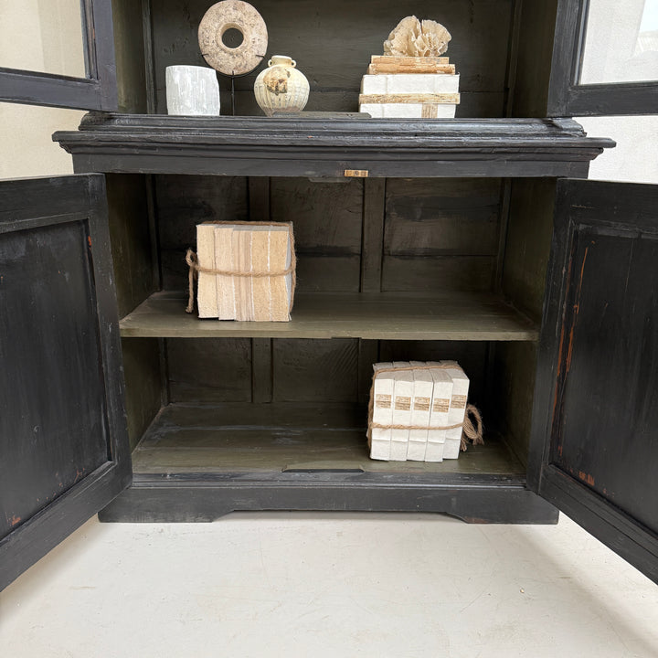 Antique glazed Cabinet Benson