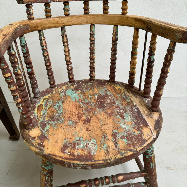 Antique Art Studio Bobbin Chair | Geraldine