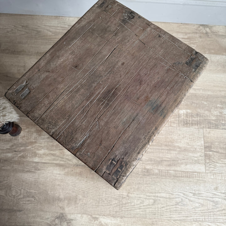 Original Antique Side Table Bale