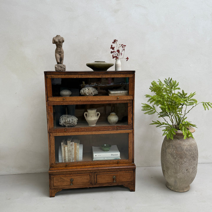 Antique Globe Wernicker Glazed shelving Louvre