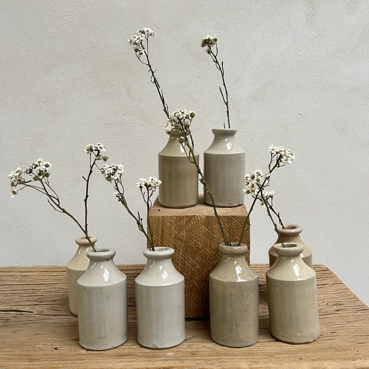 Victorian Stoneware Ink bottle