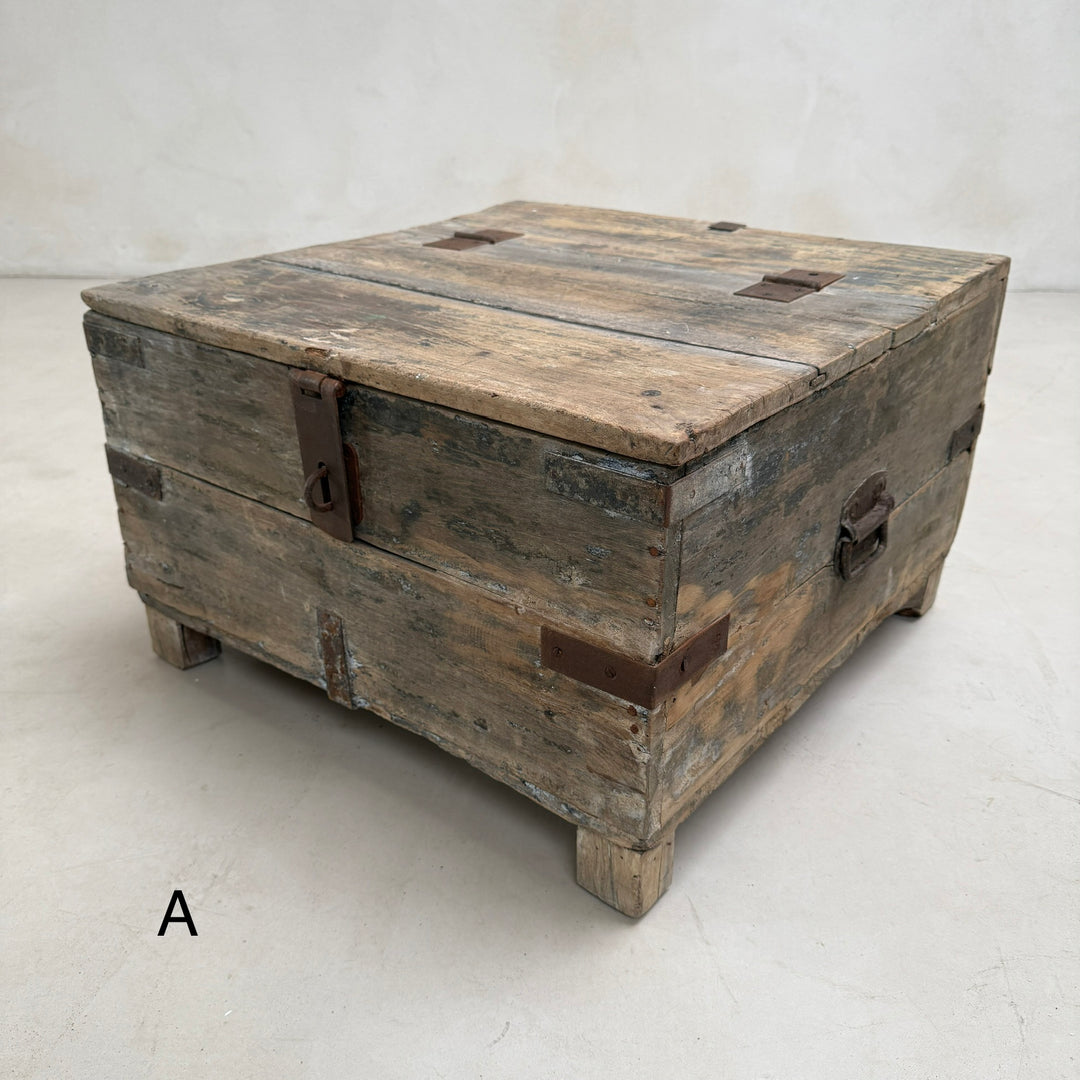Antique Square Blanket Box | Chilworth