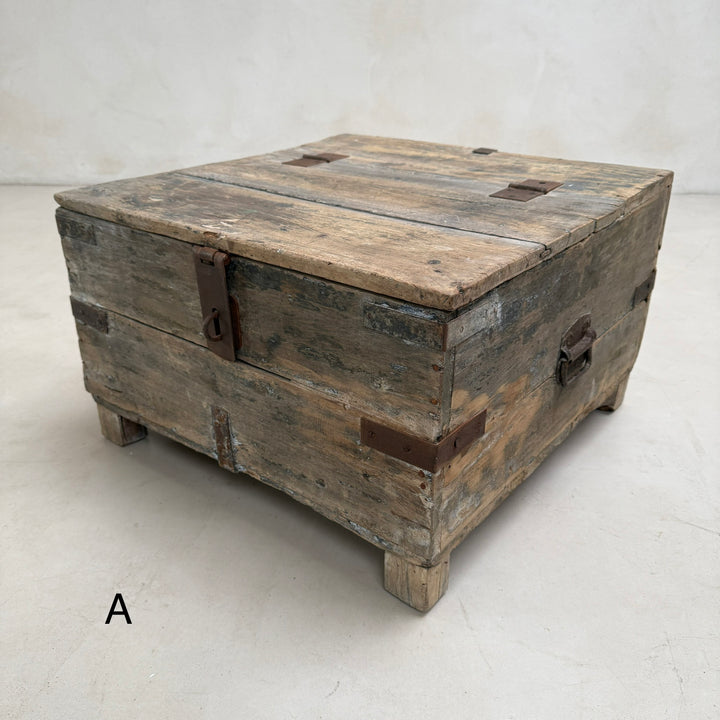 Antique Square Blanket Box | Chilworth