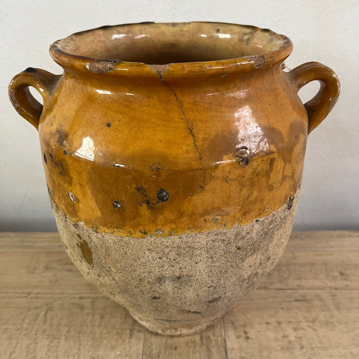 Antique French Confit Pot | Medium