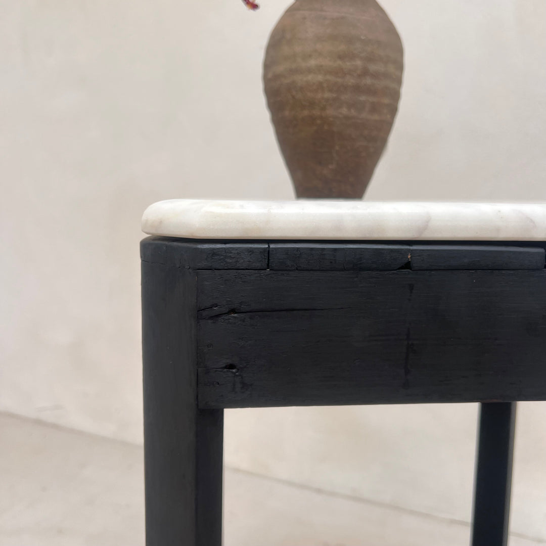 Marble Top Side Table