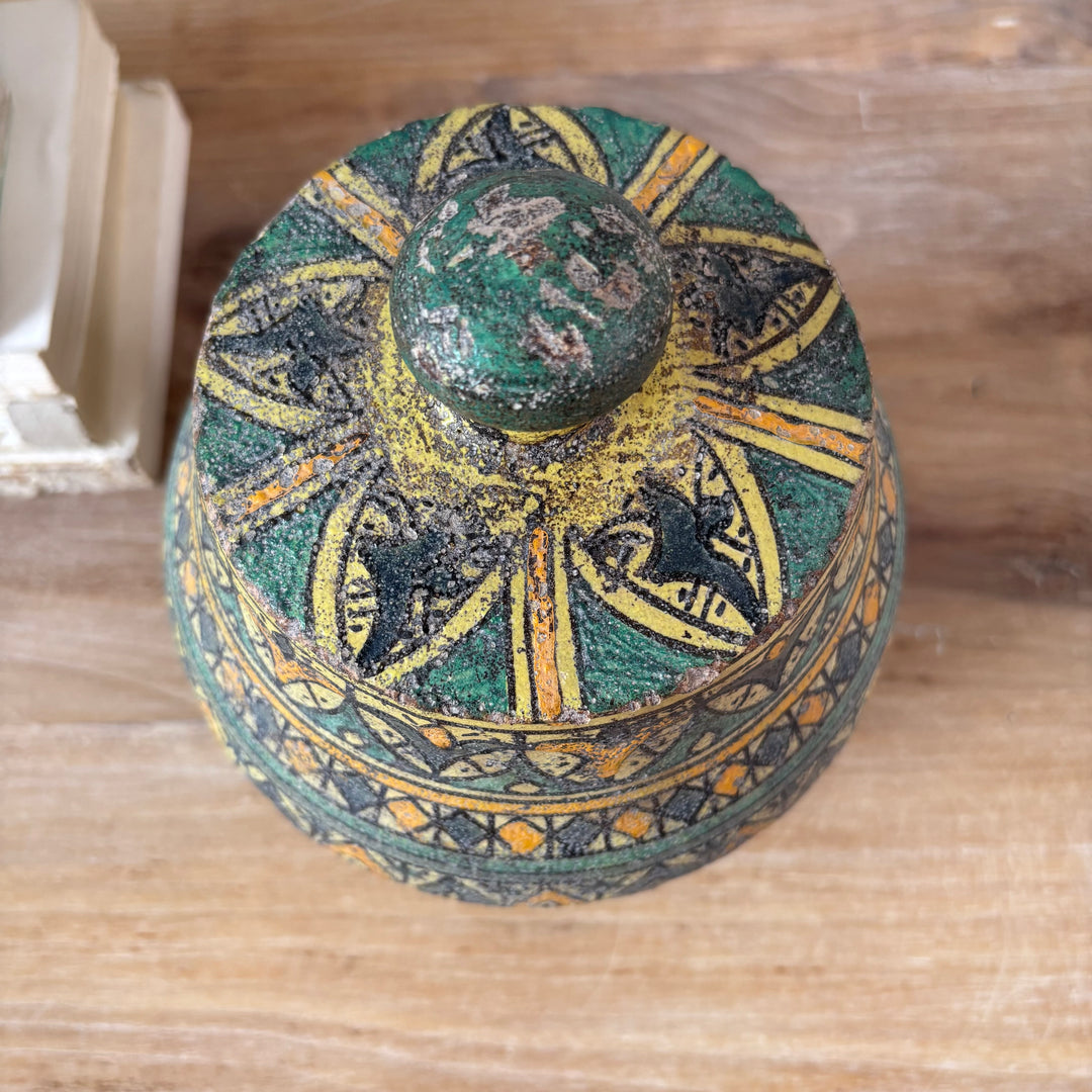 Antique Moroccan Safi Jubbaha Pot | Laila