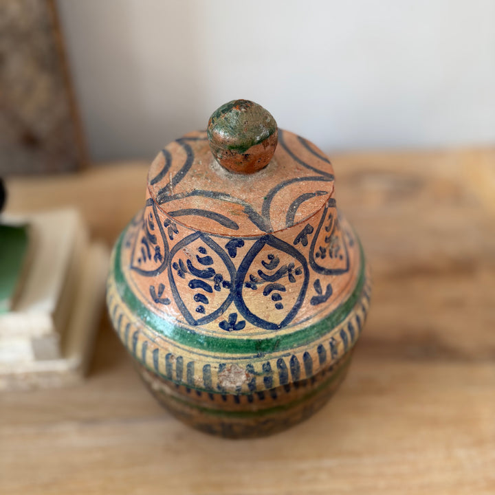 Antique Moroccan Safi Jubbaha Pot | Yasmin