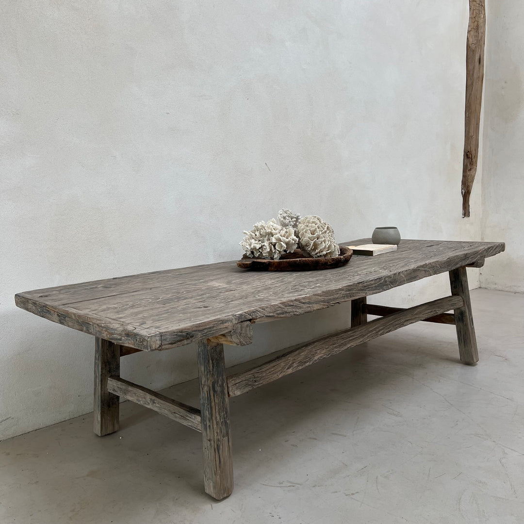 Antique Driftwood Coffee Table | Harley