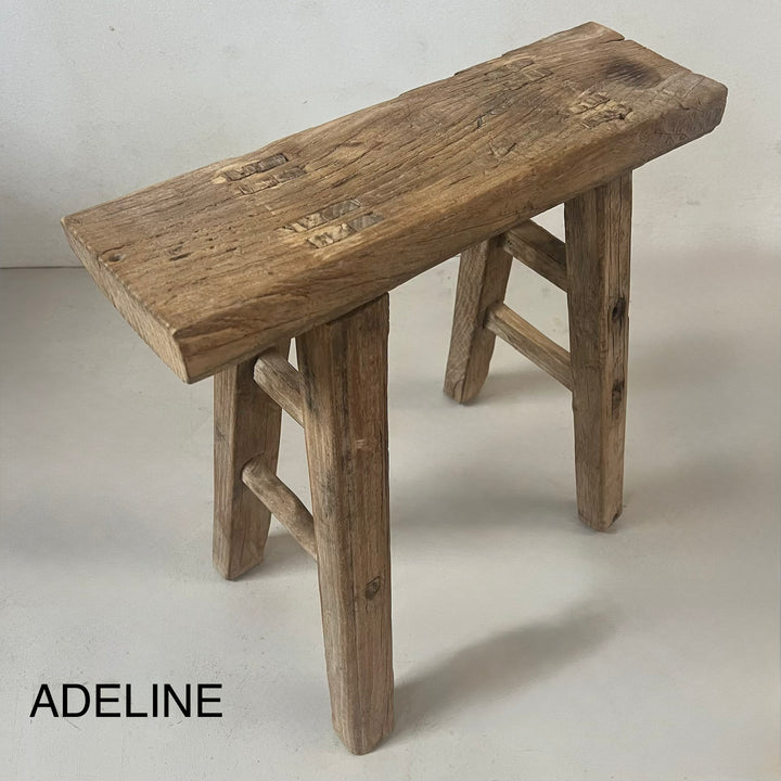 Antique Wooden Small Utility Bench