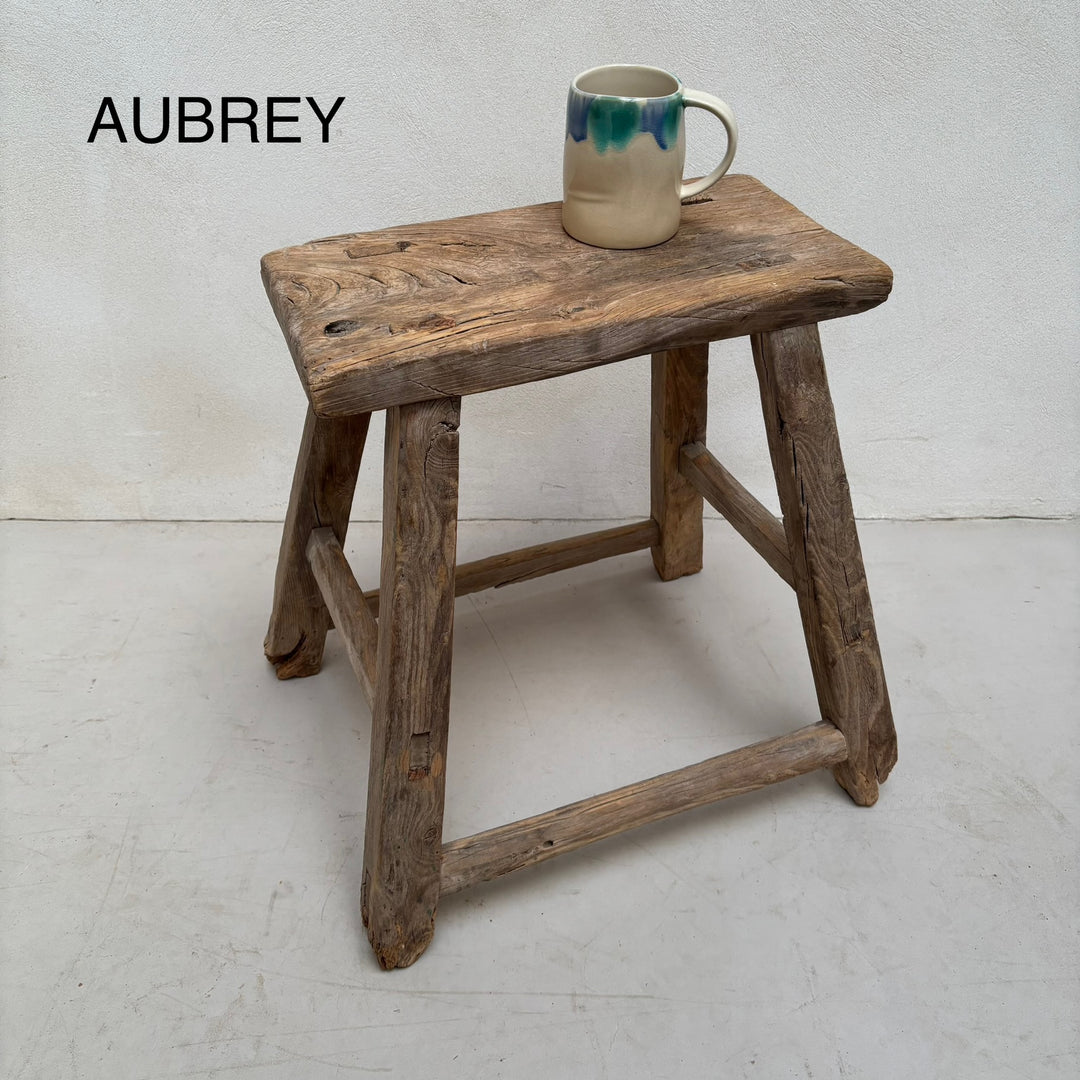 Antique Small Side Table | Large Stool (select from photo)
