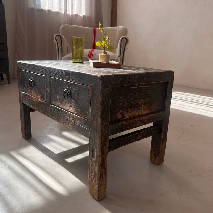 Antique Square Coffee Table | Laticia