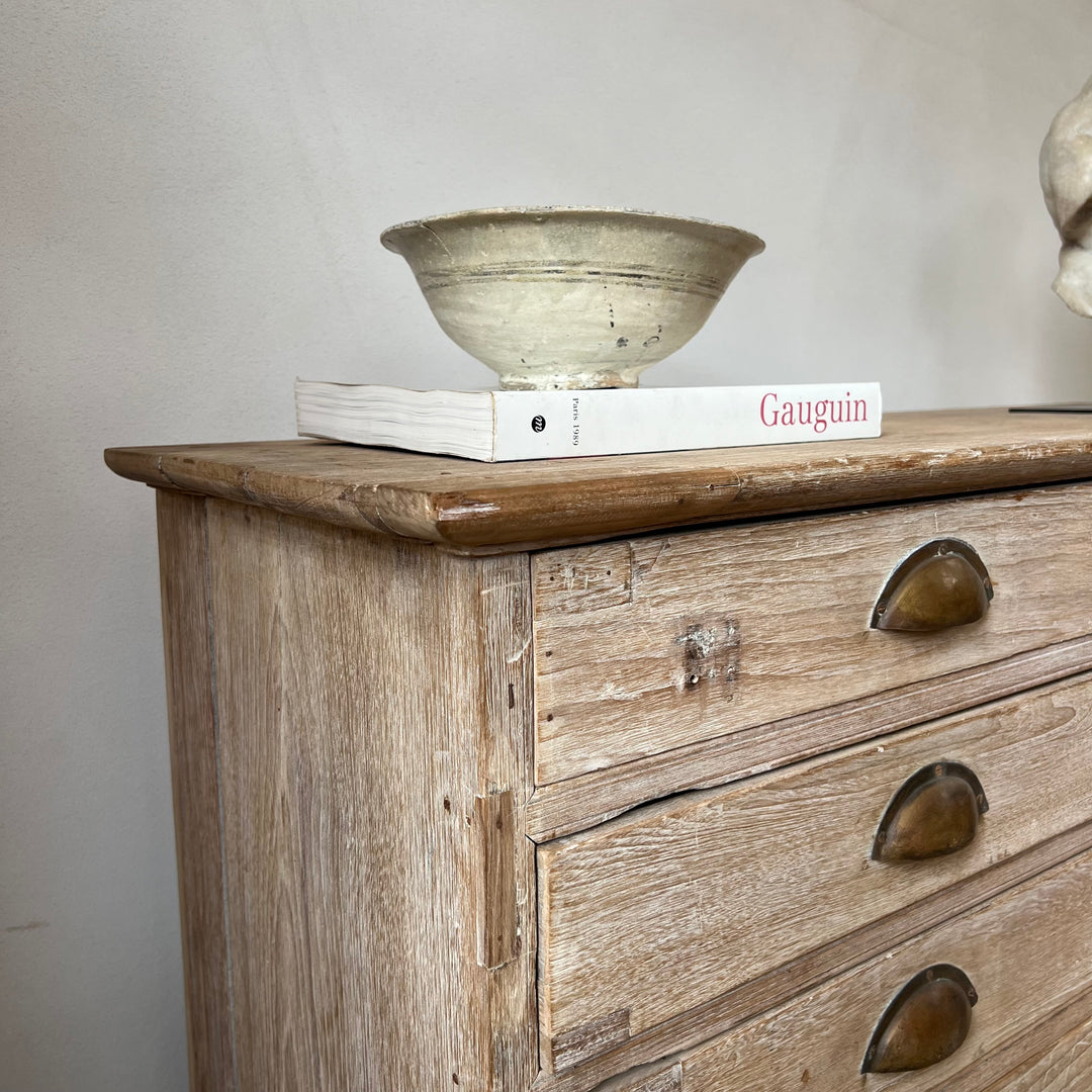 Vintage Architects Plan Chest Of Drawers | Seva