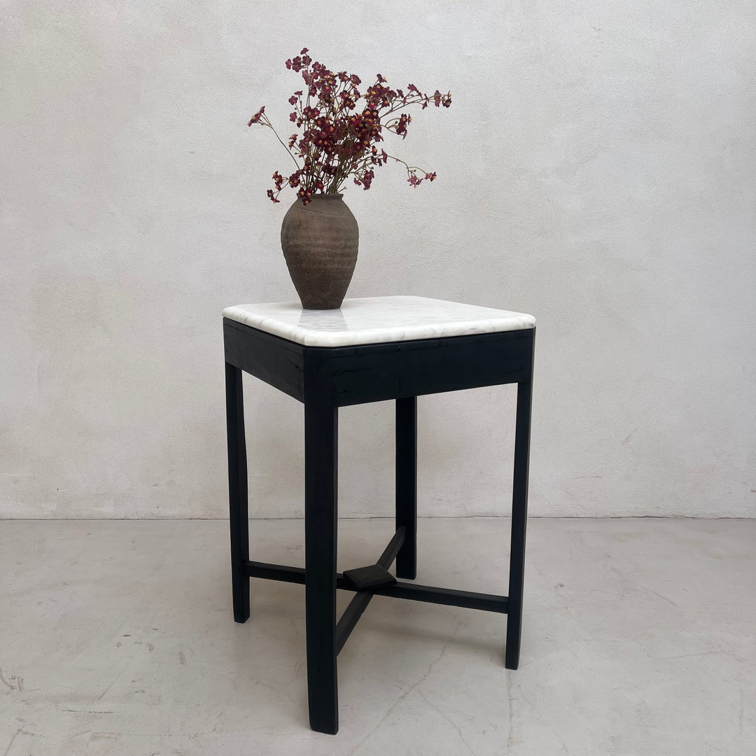 Marble Top Side Table