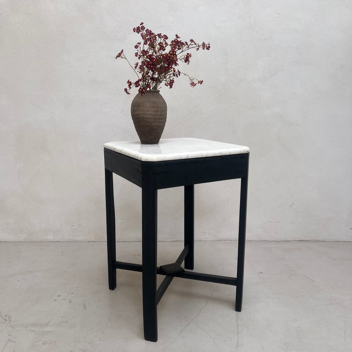 Marble Top Side Table