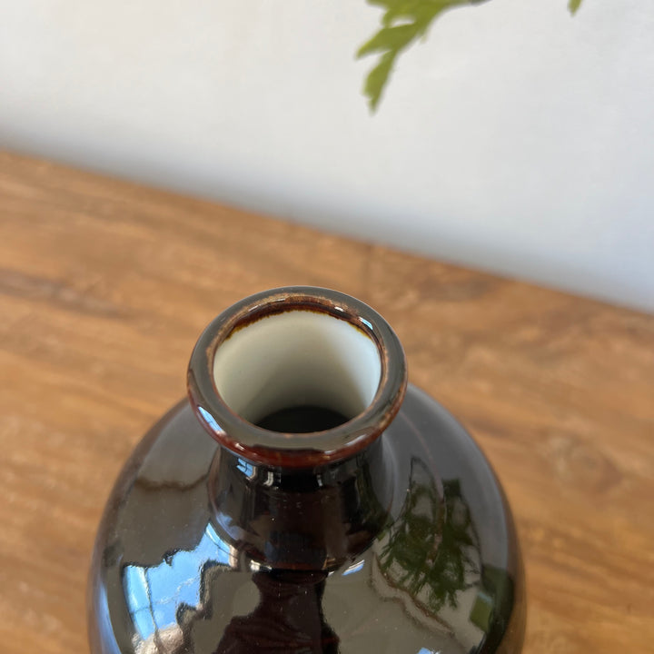 Japanese Sake Bottle Black | Bushido