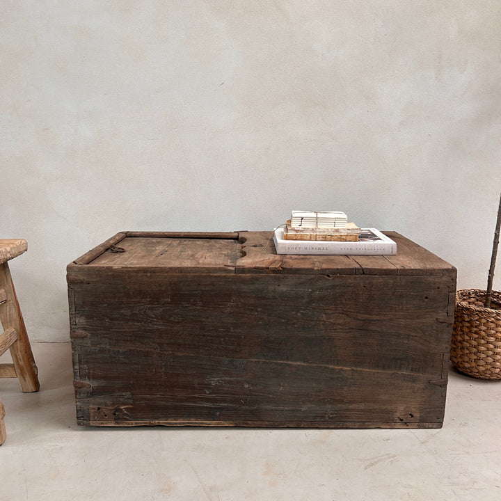 Antique Teak Blanket Box | Felix