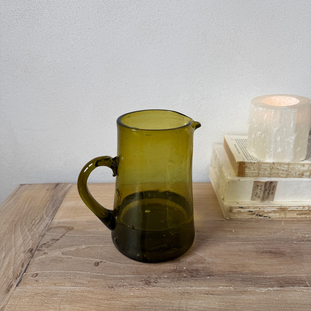 Hand Blown Glass Jug