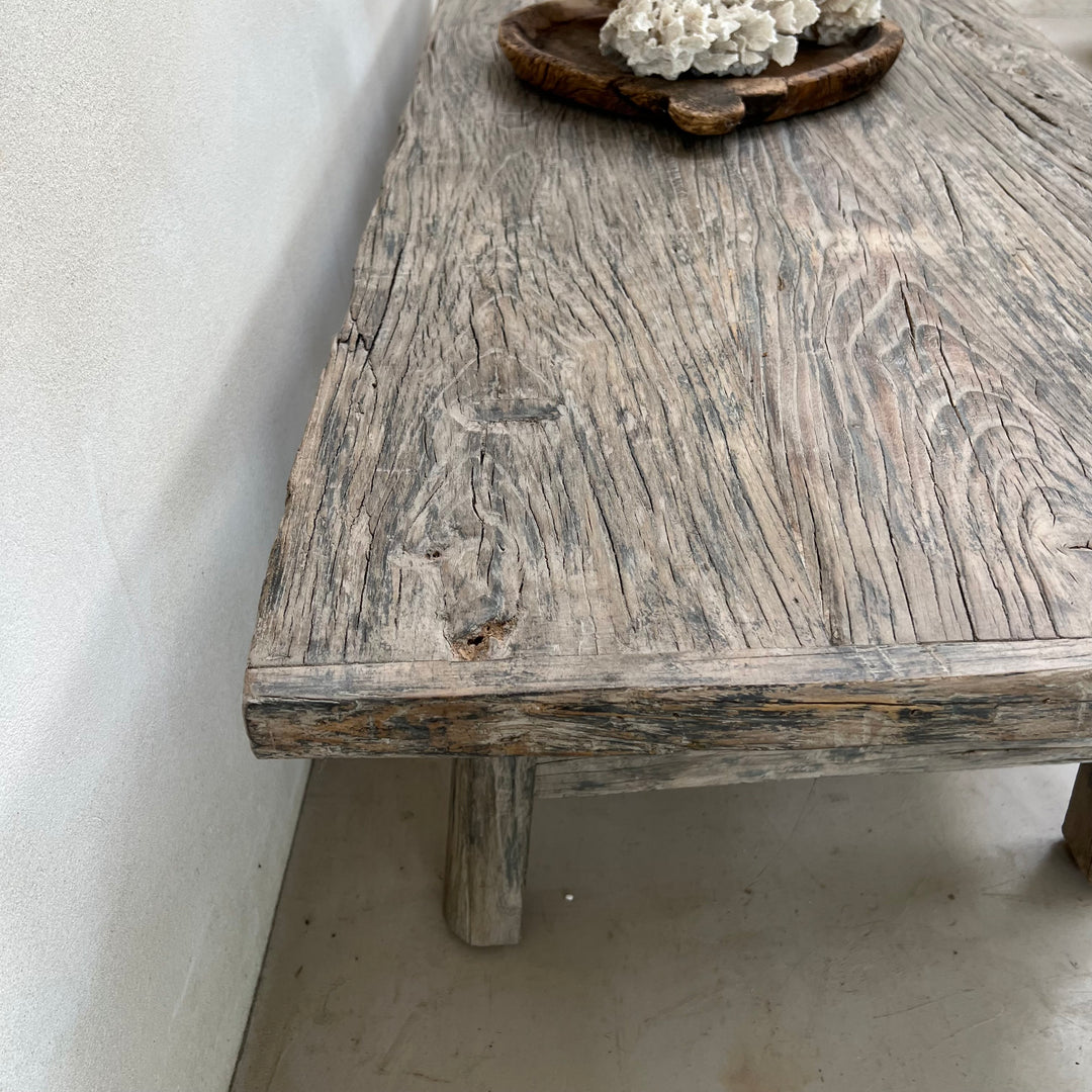 Antique Driftwood Coffee Table | Harley