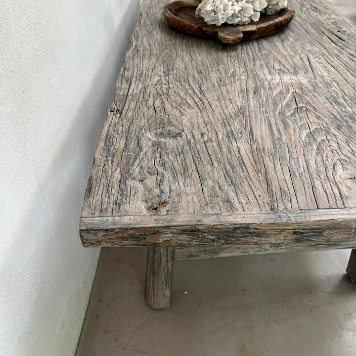 Antique Driftwood Coffee Table | Harley