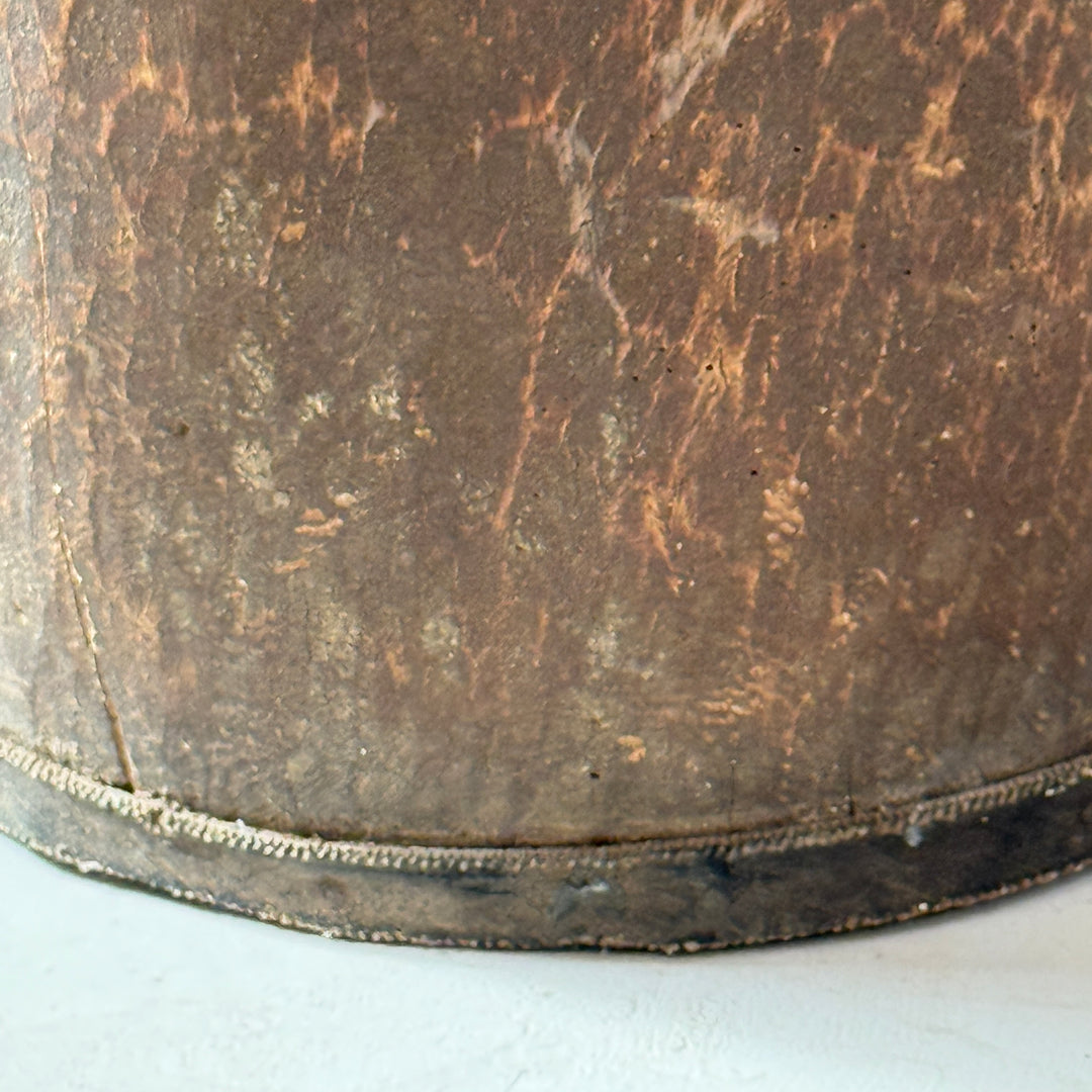 Antique African Wooden Grain Pot