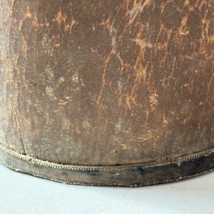 Antique African Wooden Grain Pot