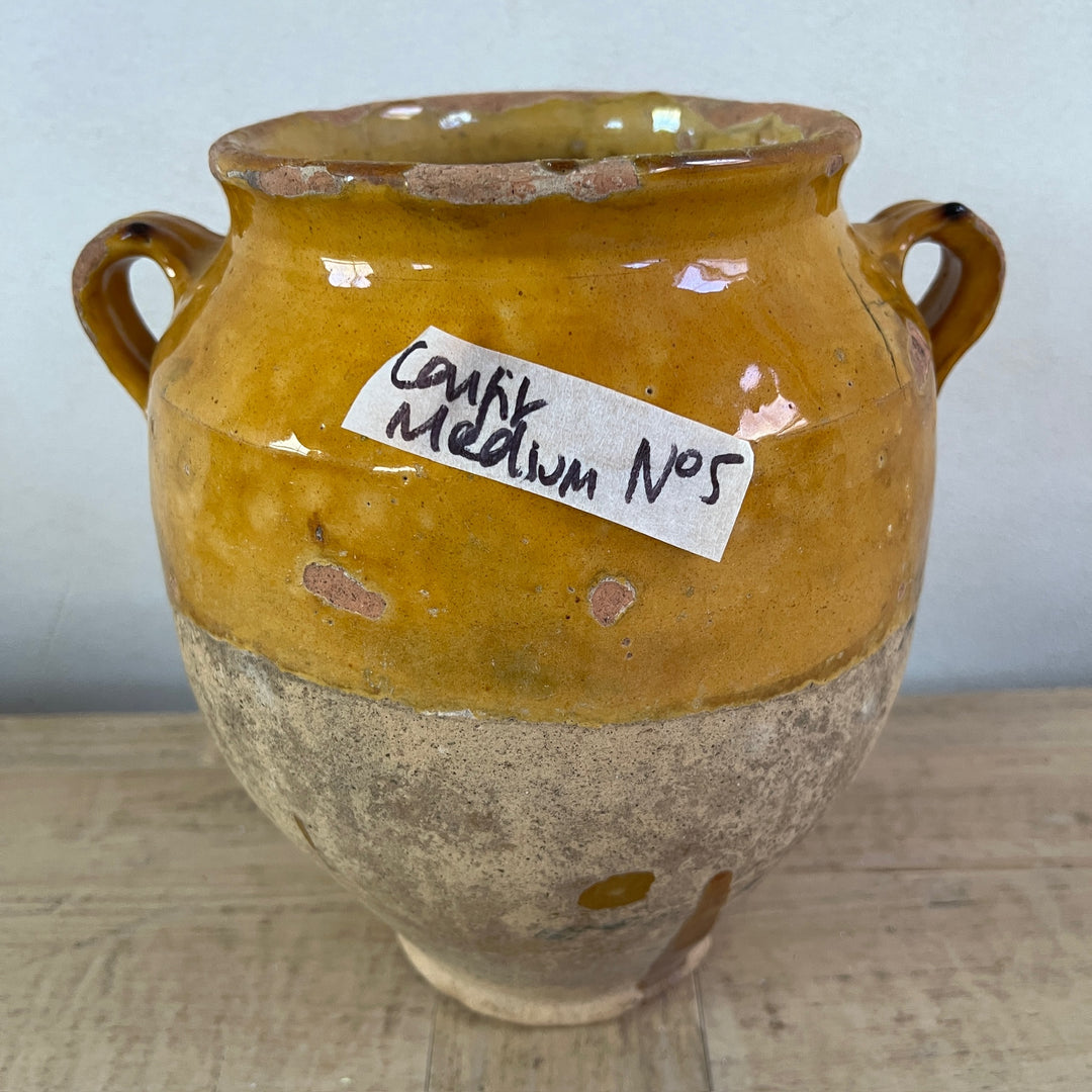 Antique French Confit Pot | Medium