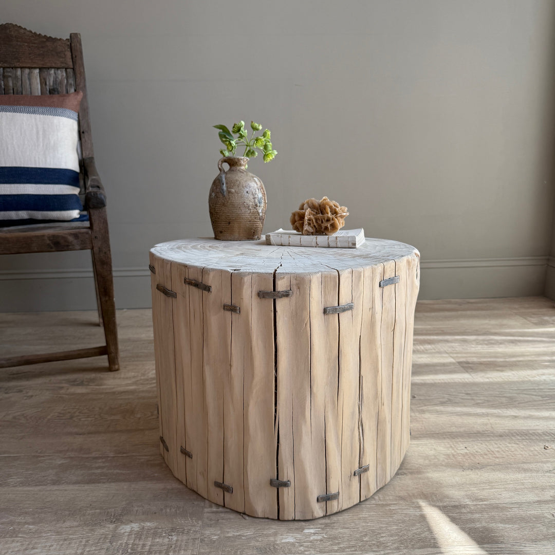 Tree Stump Side Table | Brentwood