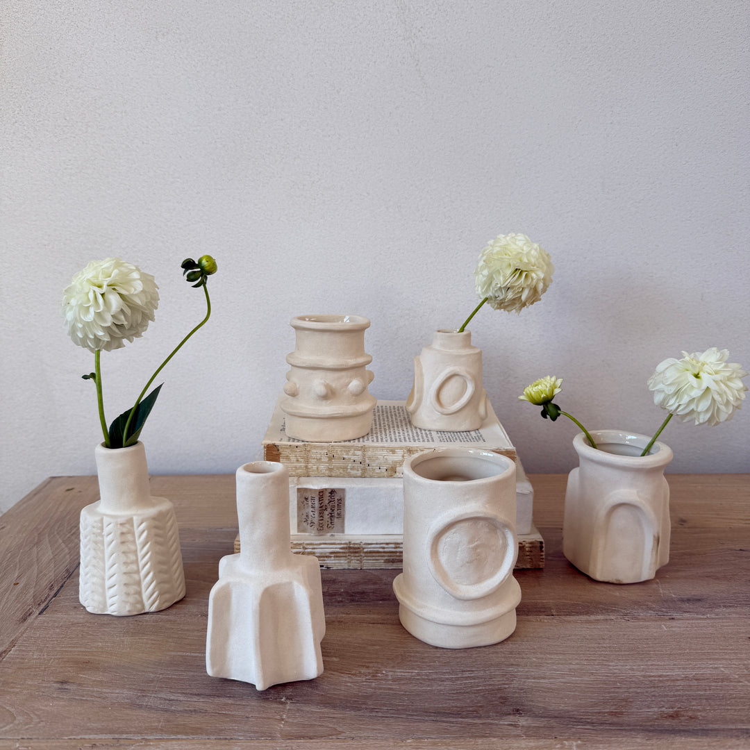 Natural Stoneware Ceramic Vase