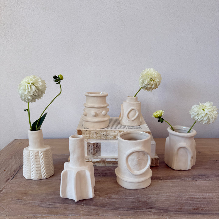 Natural Stoneware Ceramic Vase