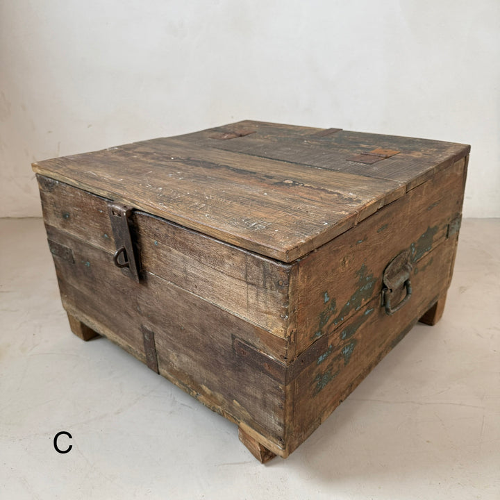 Antique Square Blanket Box | Chilworth