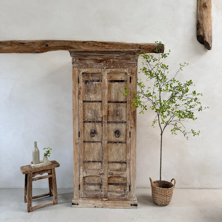 Reclaimed Carved Door Cupboard | Mina