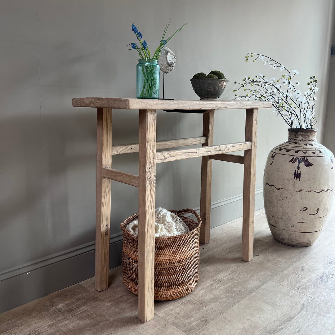 Small Reclaimed Console table Etta