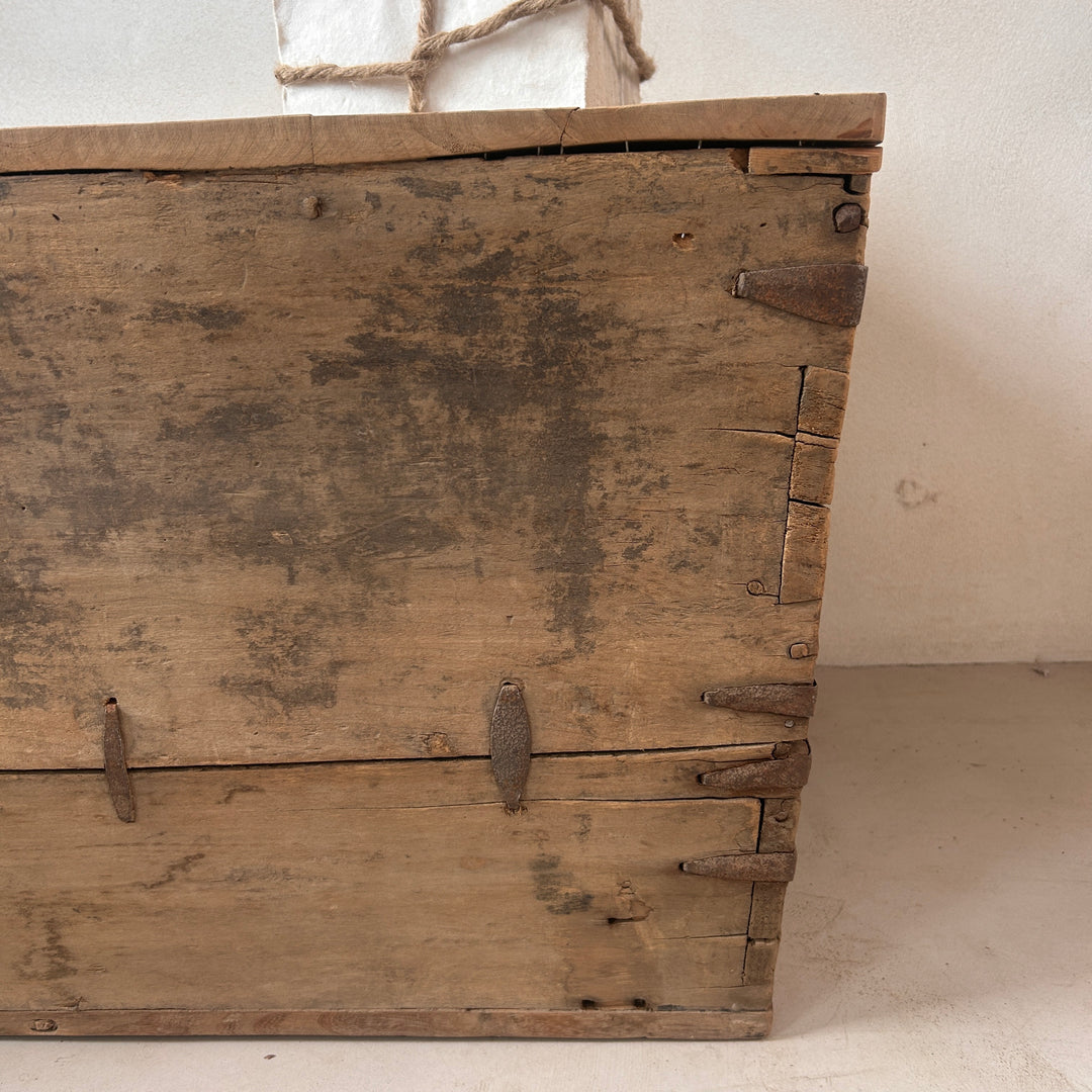 Antique Teak Blanket Box | Ezra