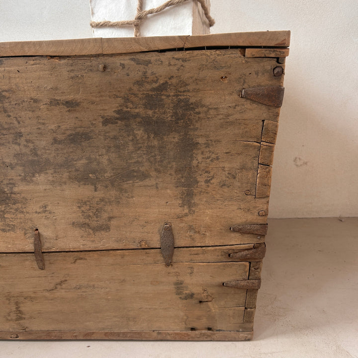 Antique Teak Blanket Box | Ezra