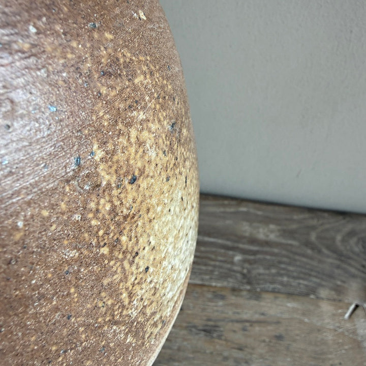 Antique French Provincial Stoneware Storage Bottle
