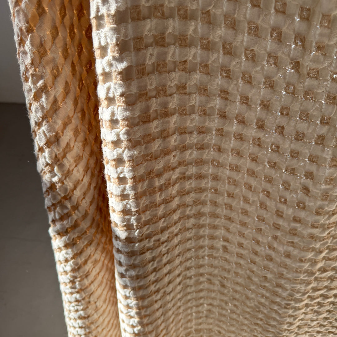 Luxury Waffle Weave Cotton Throw | Gilly