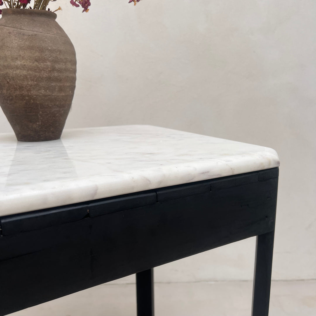 Marble Top Side Table