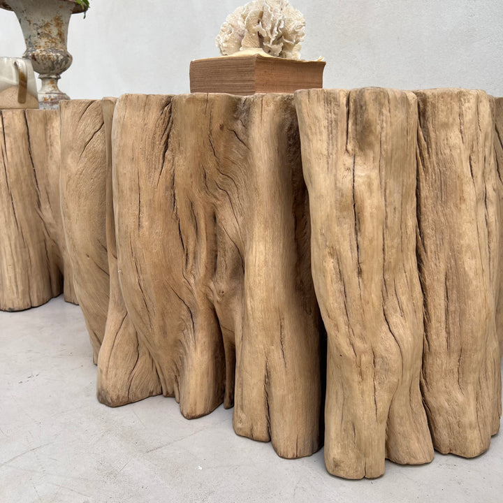 Ancient Tree Trunk Side Table Bruton