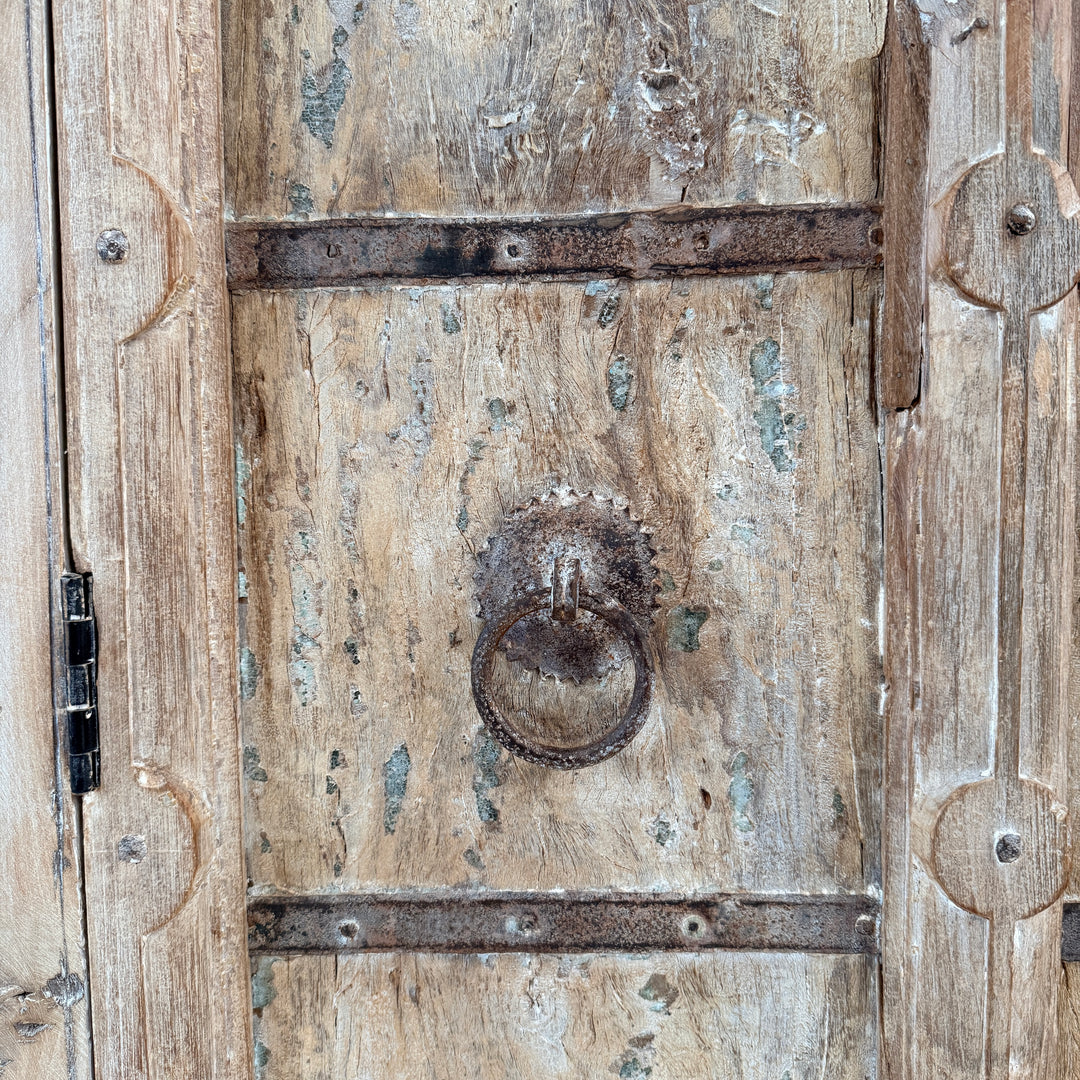 Reclaimed Carved Door Cupboard | Mina