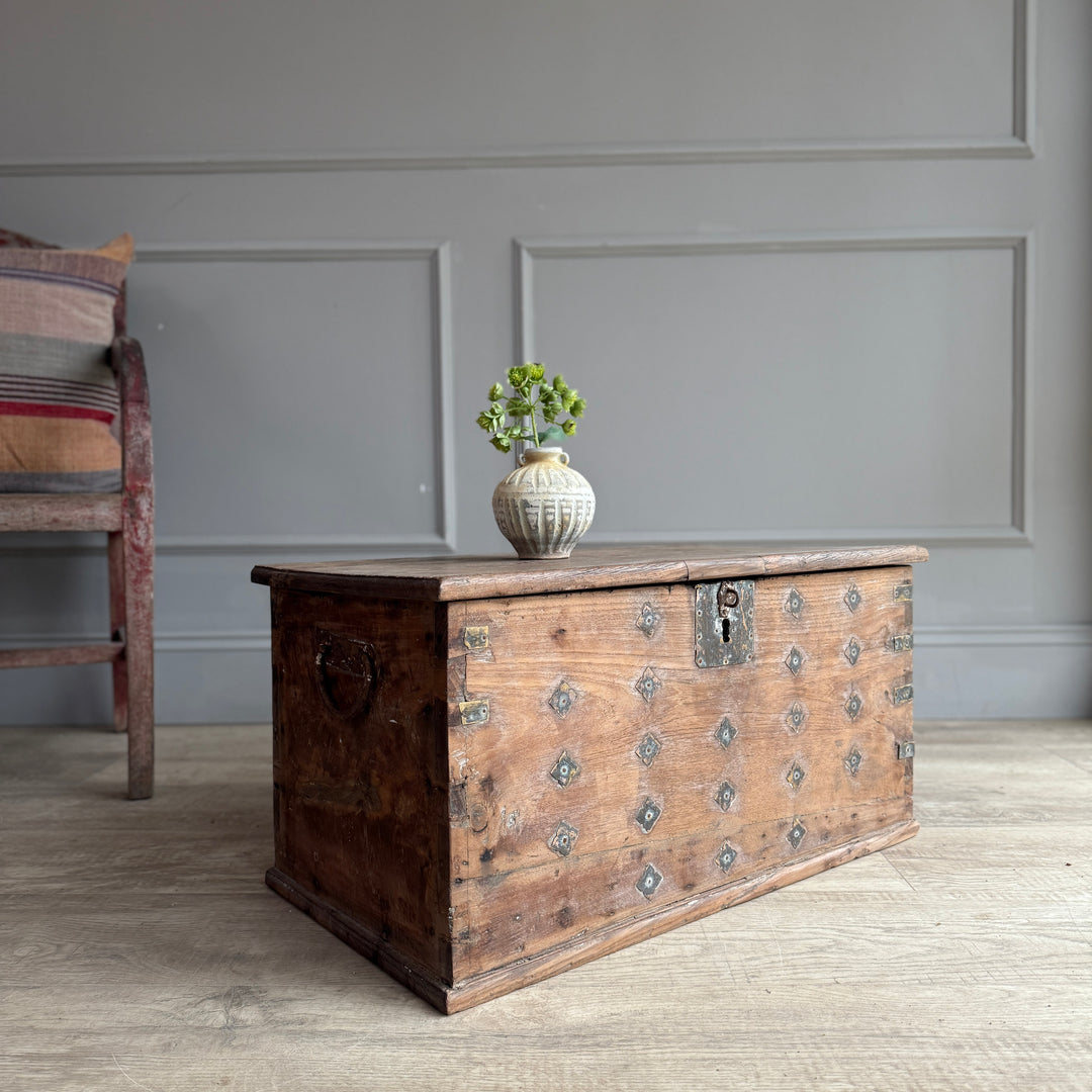 Small Antique Blanket Box | Hetty