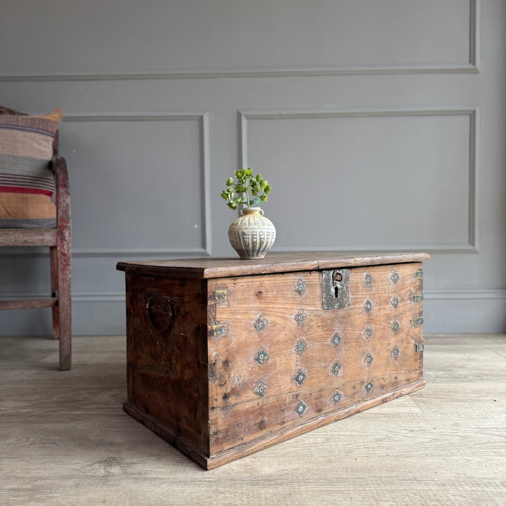 Small Antique Blanket Box | Hetty