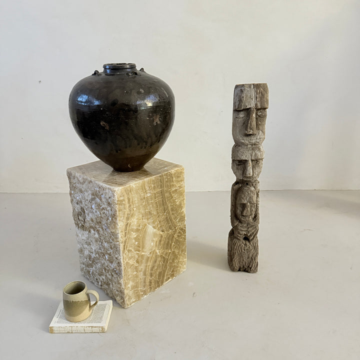 Extra Large Antique Wooden Sumba Statues