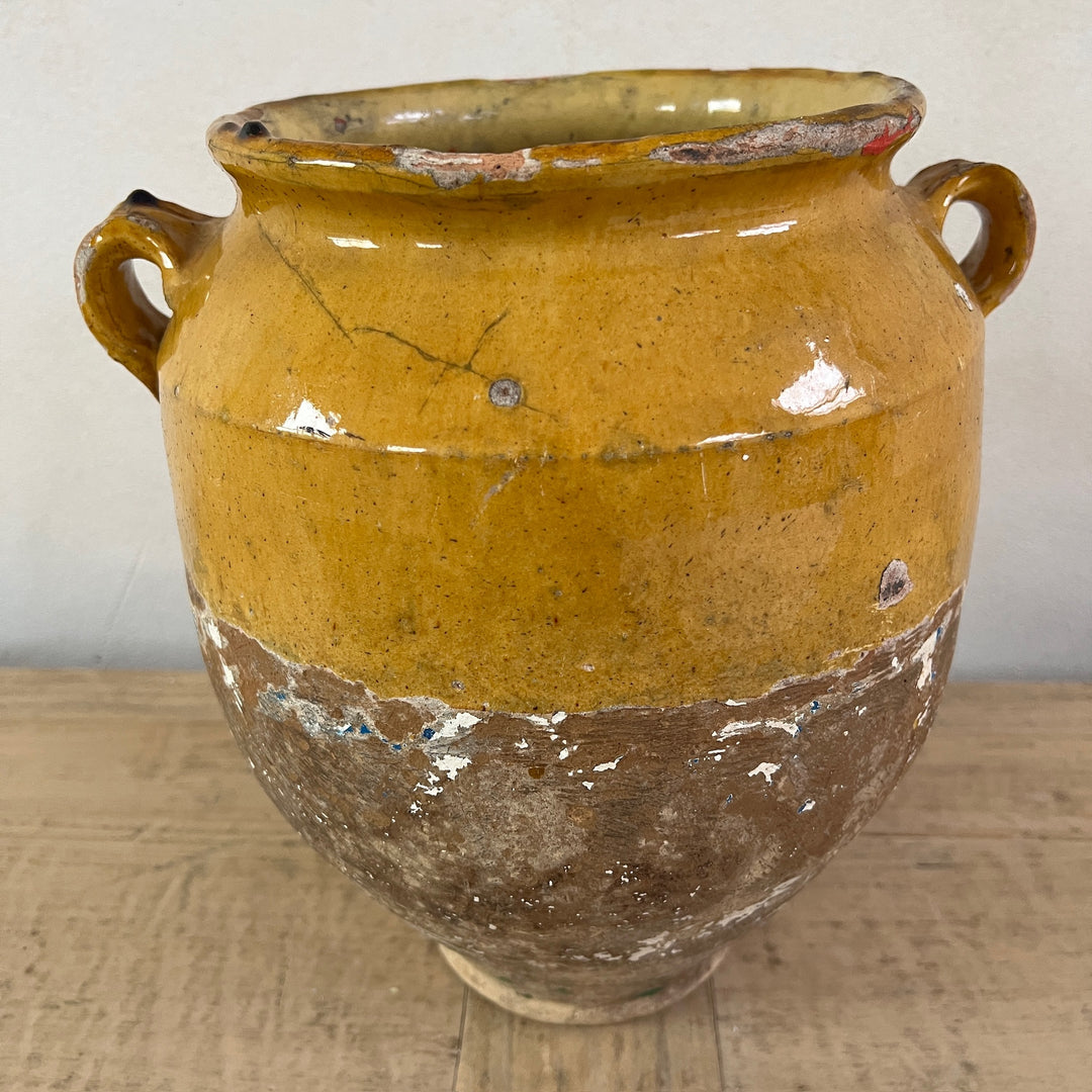 Antique French Confit Pot | Medium