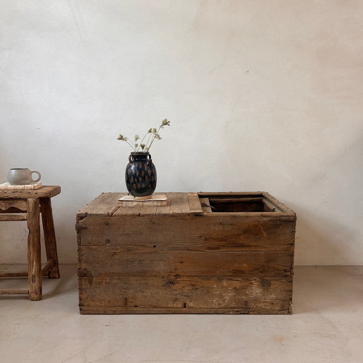 Antique Pine Blanket Box | Albie