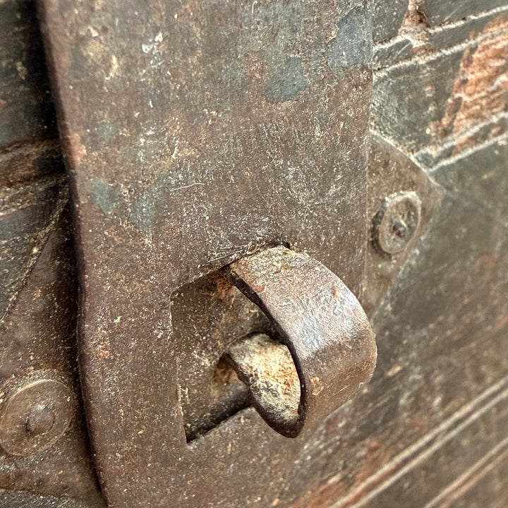 Antique Indian Teak Merchant’s Box | Ishani